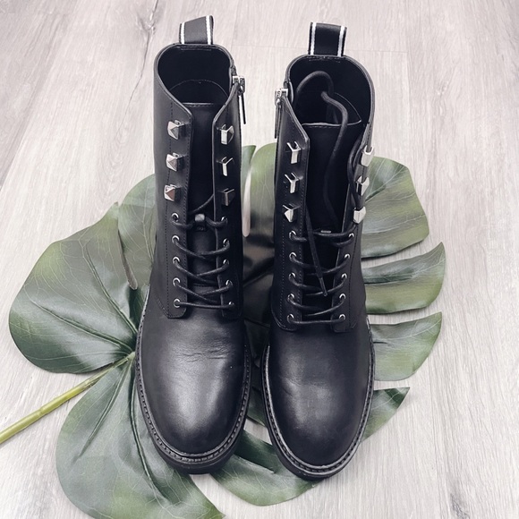 Michael Kors Haskell combat boots✨brand new - Picture 2 of 6